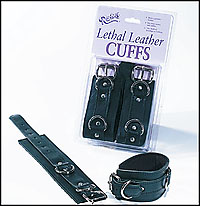 Lethal Leather Cuffs
