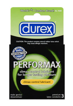 Durex Performax Condoms (3-pack)
