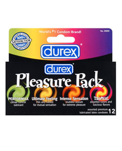 Durex Pleasure Pack (12-pack Asst.)