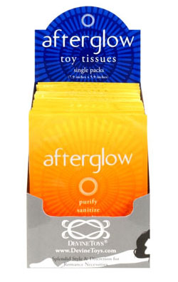 Afterglow Toy Wipes Box 24