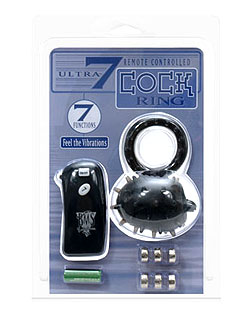 Ultra 7 Remote Control Cock Ring Ultra 7 Remote Control Cock Ring