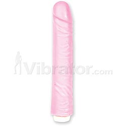 Pretty & Pink Vibrating Dong