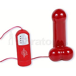 Red Boy Vibrating Ballsy Cock