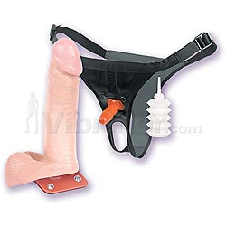 ultra harness with 8 inch cock
