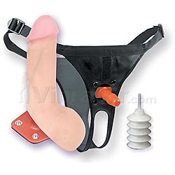 ultra harness with 5 inch cock
