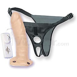 Vibro Ultra Harness 2- w/Hollow Extension
