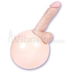 EZ Rider Ball with 8 inch realistic dildo