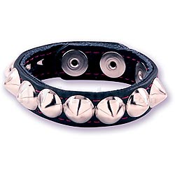 3 snap Conical Studded Cock Ring