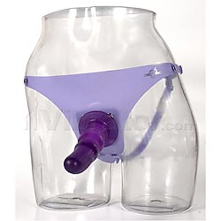 Vivid Girls Harness & Jelly Dildo - Jenna