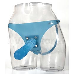 Vivid Girls Designer Harness & Jelly Dong Briana