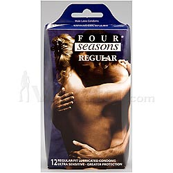 Four Seasons Regular Condoms 12 Pack
