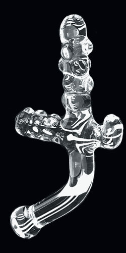 Joystick Glass Dildo
