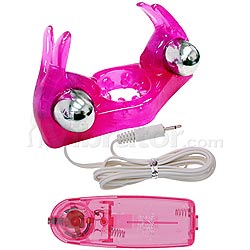 Twin Rabbit Cock Ring