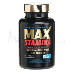 Max Stamina 30 PC Bottle
