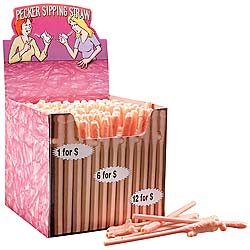 Pecker Straws (Bulk)