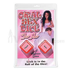 Oral Sex Dice for Her