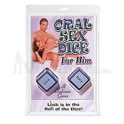 Oral Sex Dice For Him