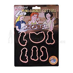 X-Rated Mini Cookie Cutters
