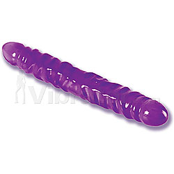 Gel veined double dong 12 inch