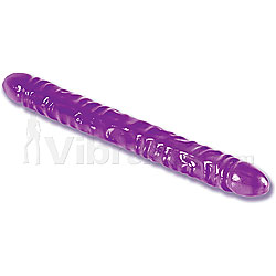 Gel veined double dong 18 inch