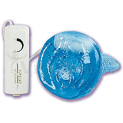 Blue Jelly vibrating Vagina