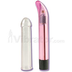 Impulse G-Spot Vibrator with Silicone Sleeve
