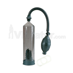 Precision pump with erection enhancer