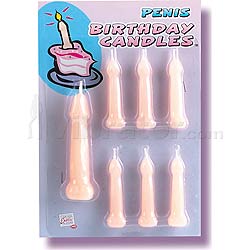 Penis Birthday Candles