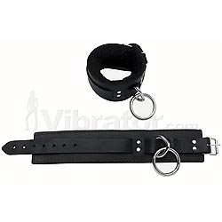 Ankle Restraints w/ Black Fleece