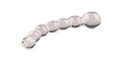 e-glass Curved Spine Massage Wand