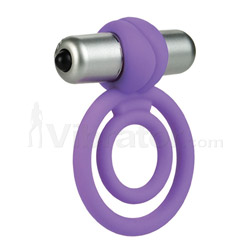 L’Amour Premium Silicone Dual Vibro Ring
