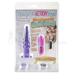 Beginner's Vibrating Butt Plug