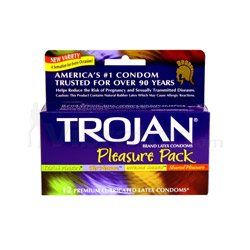Trojan Pleasure Pack Assorted (12-pack)