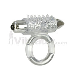 Vibrating Support Plus Pleasure Point Ring
