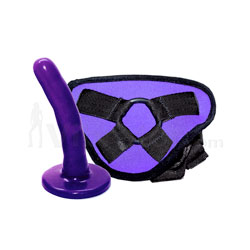 Sex in the Shower Beginner's Waterproof Harness and Dildo Set