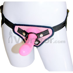 Sedeux Beginner's Pink Harness & Dildo Set