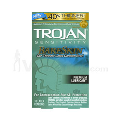 Trojan Bare Skin 10 Pack