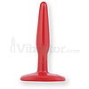 Butt Plug Slim Red- Small