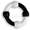 Ying Yang Love Ring - Black and White