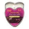 Chocolate Truffle Heart Massage Candle