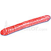 Translucence 18 inch veined double dong