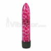 Houston's Pink Leopard Massager - 4 ¼"