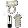 Silicone Duo Wireless Couple's Cock Ring and Bullet