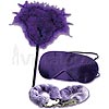 Berman Center Mistress Kit Cuffs Feather and Mask