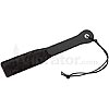 12" Flogging Paddle with Black Faux Fur