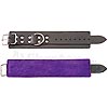 Spartacus - Purple Fur Wrist Restraints