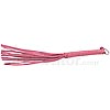 Pink Leather Thong Whip