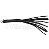 Spartacus - Black Thong Whip 10in Spartacus - Black Thong Whip 10in