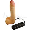 Cyberskin Vibrating Cyber Cock w/ Balls