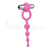 L’Amour Premium Silicone Beaded Vibro Ring